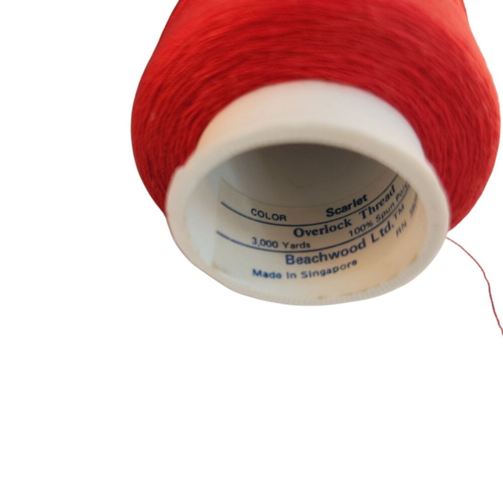 Serger Thread Polyester Sewing Thread Lot Assorted Colors Red Green Purple - Picture 8 of 9